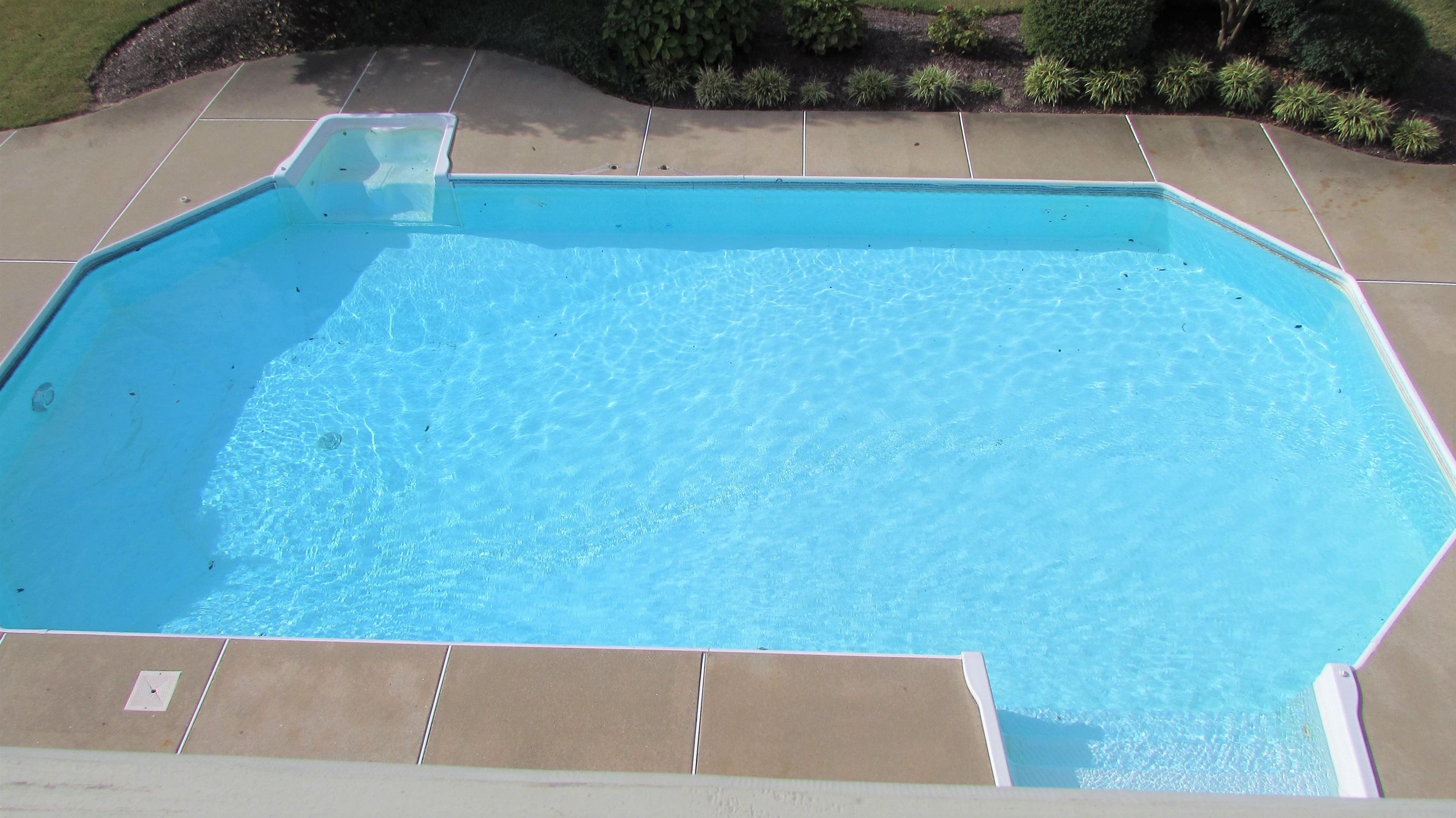 New pool liner.