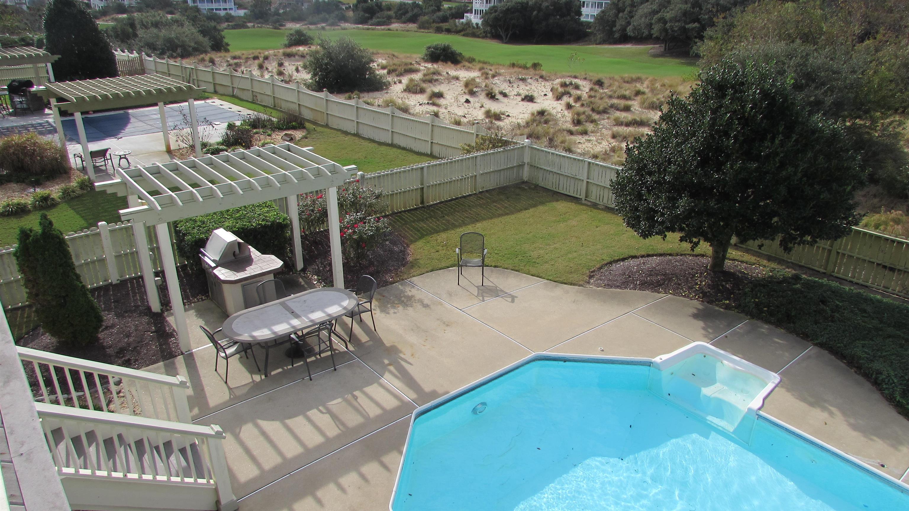 Lots of decks, patio, area to enjoy.