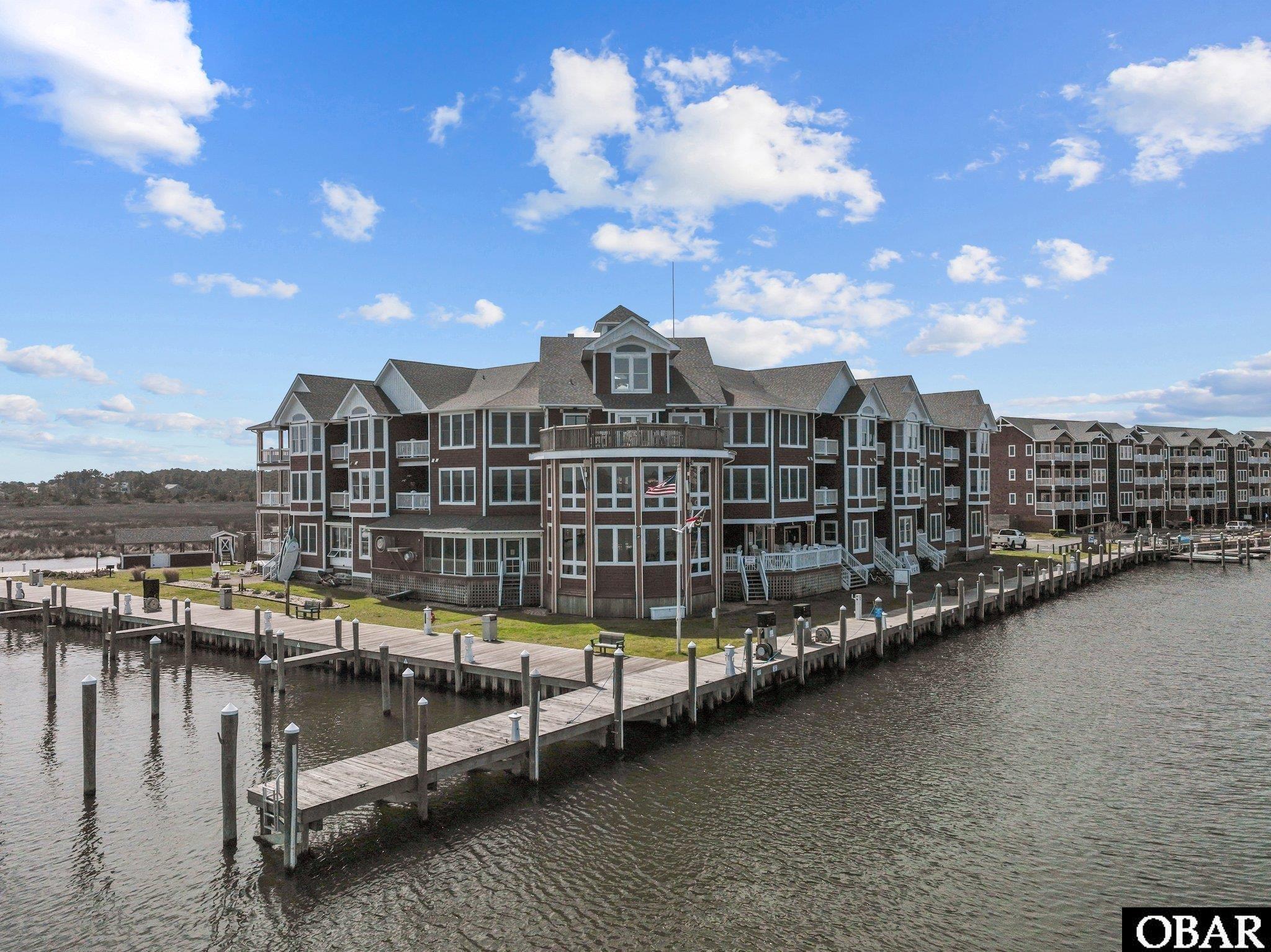 Stripers Restaurant overlooking the marina