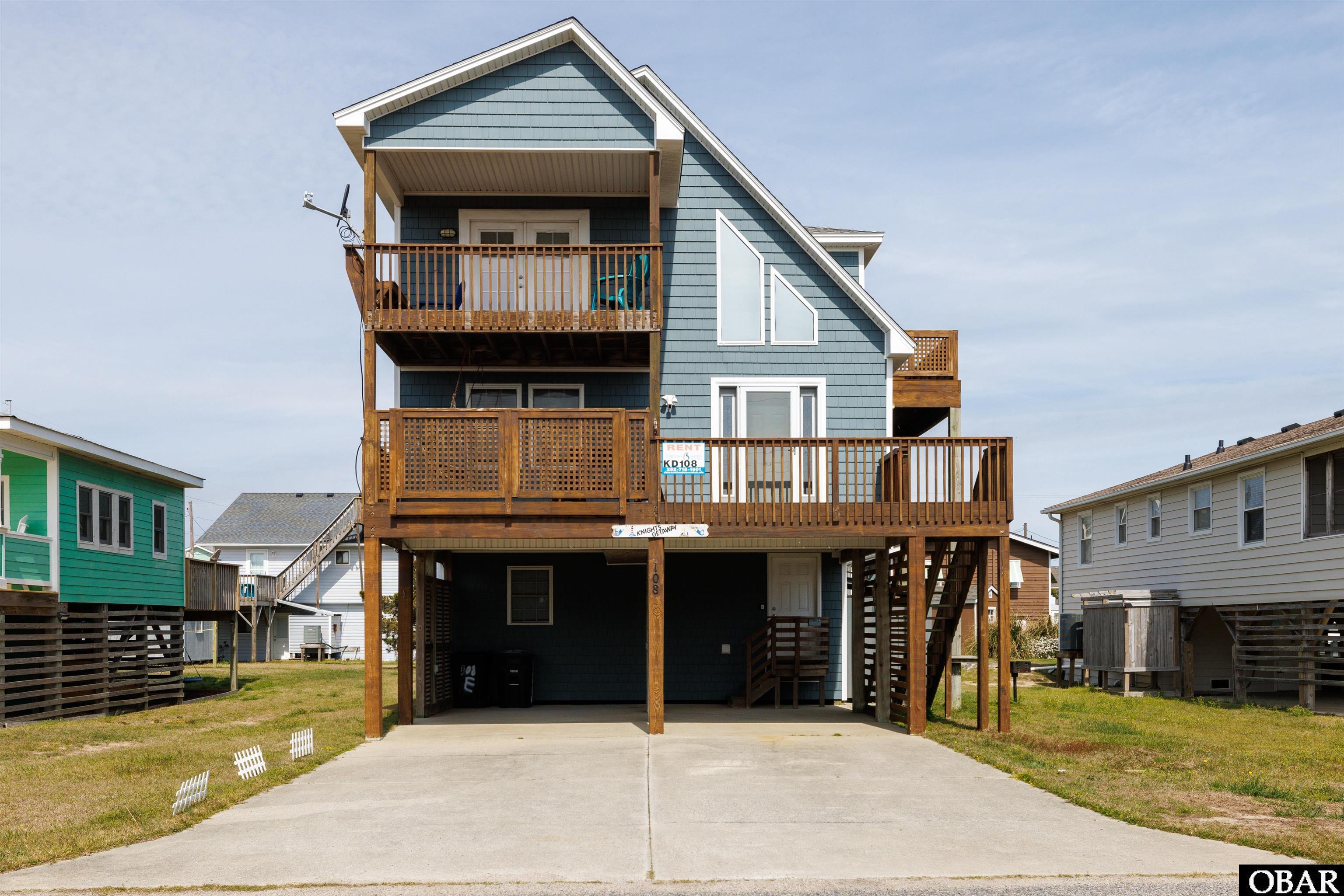 108 Avalon Drive, Kill Devil Hills, NC 27948, 4 Bedrooms Bedrooms, ,2 BathroomsBathrooms,Residential,For sale,Avalon Drive,125133