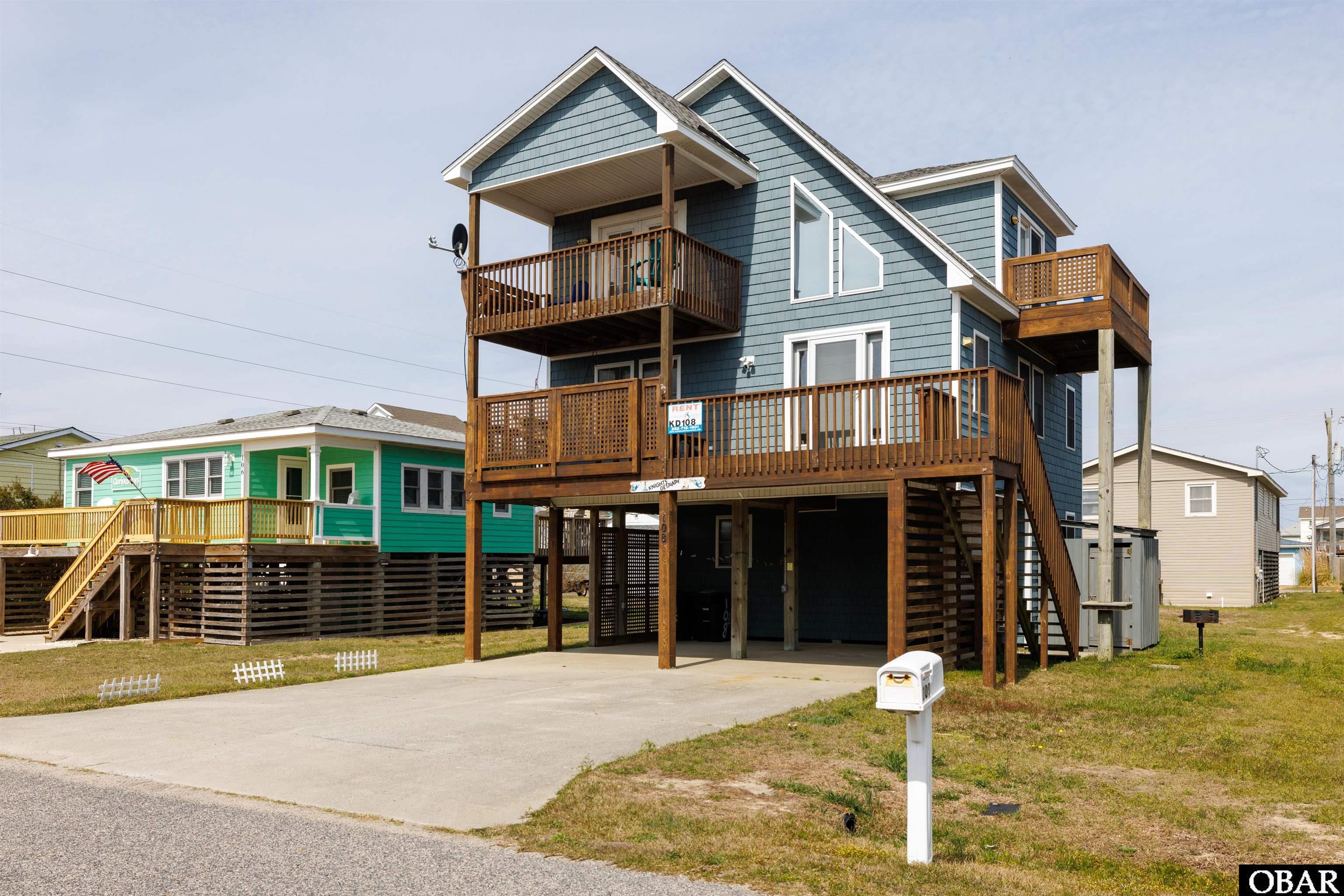 108 Avalon Drive, Kill Devil Hills, NC 27948, 4 Bedrooms Bedrooms, ,2 BathroomsBathrooms,Residential,For sale,Avalon Drive,125133