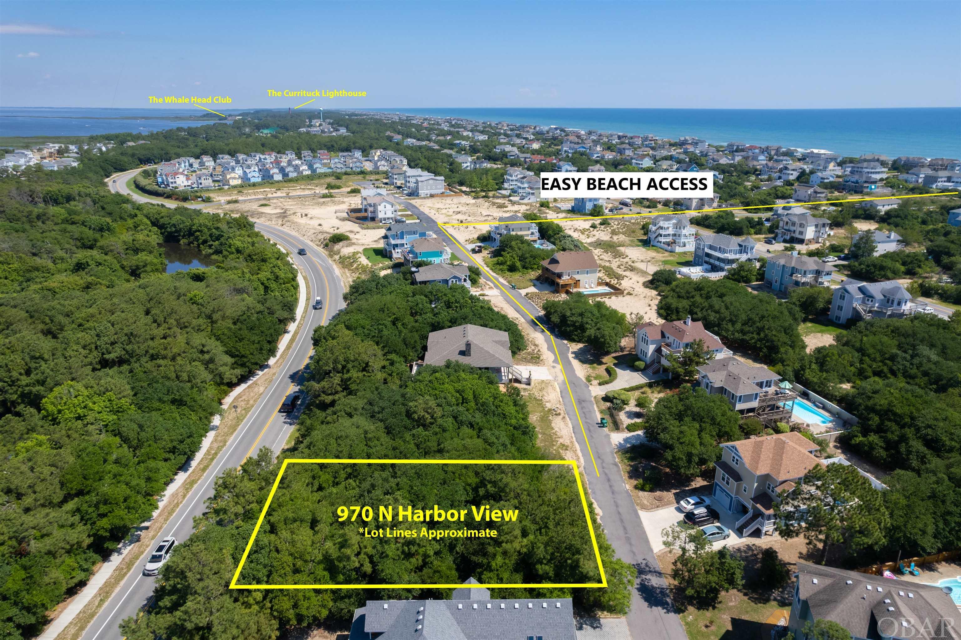 970 Harbor View, Corolla, NC 27927, ,Lots/land,For sale,Harbor View,125390