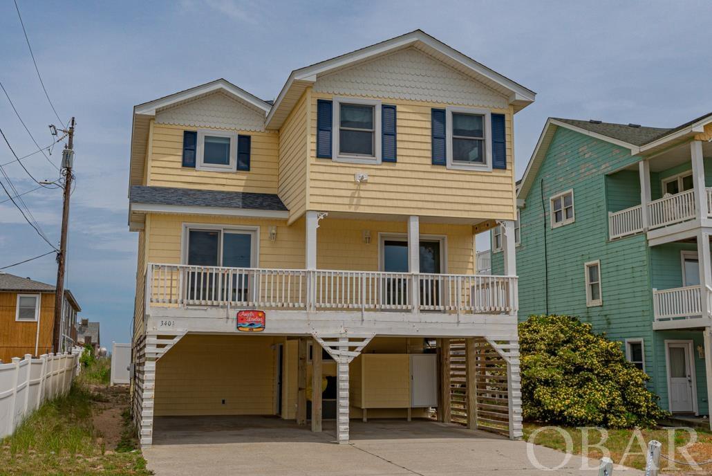 Introducing Angels Landing – an oceanfront oasis nestled in Nags Head! This magnificent 6-bedroom, 5-bath home is a beach lover’s dream come true. With breathtaking views of the shimmering Atlantic, it offers everything you need for a luxurious coastal getaway, and it’s already secured over $139,000 in owner rents for 2024.  Step inside to discover an expansive living space ideal for family gatherings and relaxation. Challenge your loved ones to a game of billiards in the game room, or unwind in the privacy of your own serene retreat.  Outside, the fun continues with a private pool and hot tub where you can soak up the sun and coastal breeze. Enjoy multi-level oceanside decks for a front-row seat to stunning sunrises and sunsets over the Atlantic Ocean.  Conveniently situated on the oceanfront, Angels Landing provides easy access to the pristine shores of Nags Head. Spend your days swimming, sunbathing, or enjoying a meal at the nearby Nags Head Fishing Pier.  From the incredible views to a fully booked 2024 rental calendar, this oceanfront gem has it all! Contact your agent to schedule your private tour of Angels Landing today!