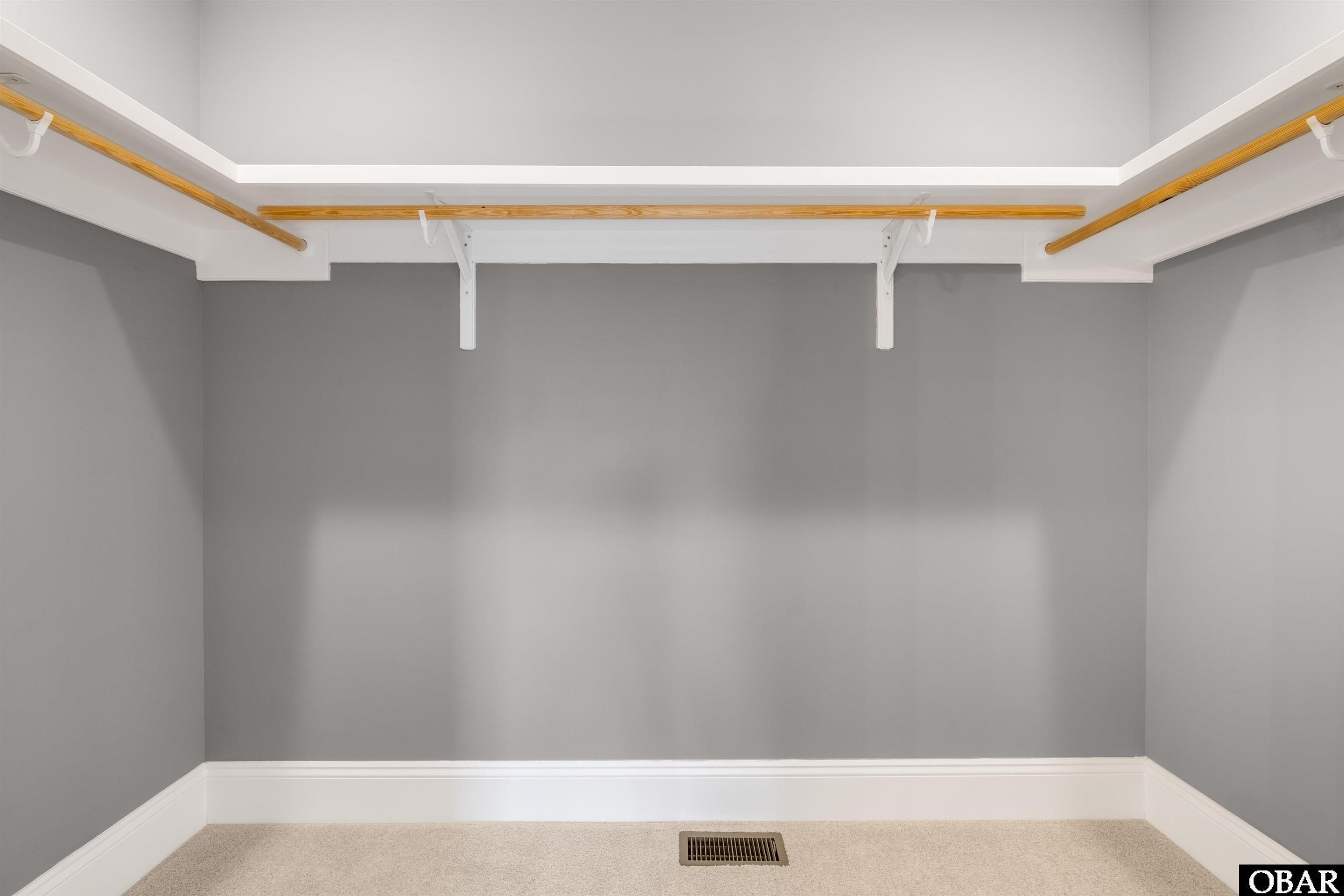 Primary Walk-In Closet - 9 feet wide!