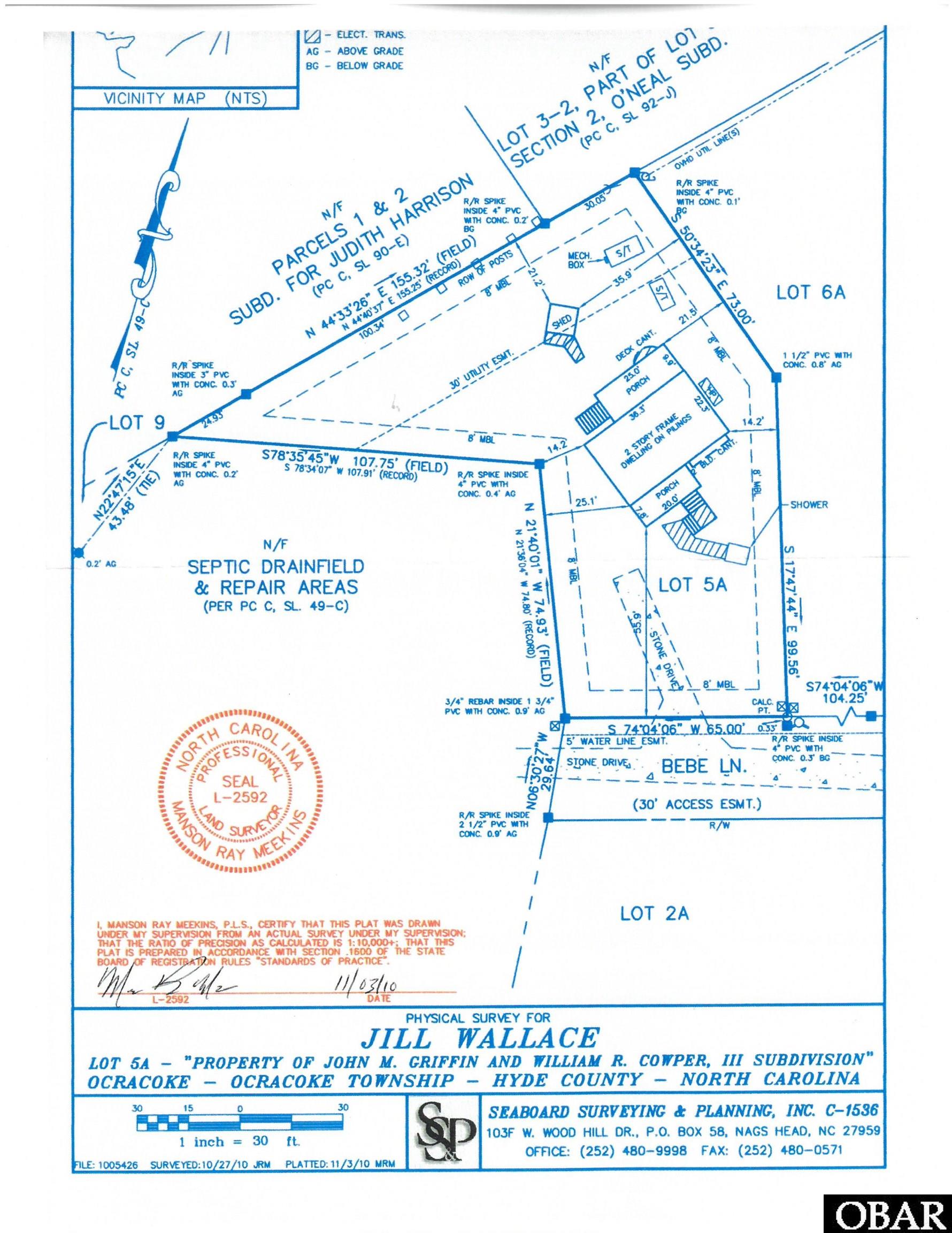 54 Bebe Lane, Ocracoke, NC 27960, 3 Bedrooms Bedrooms, ,2 BathroomsBathrooms,Residential,For sale,Bebe Lane,125994