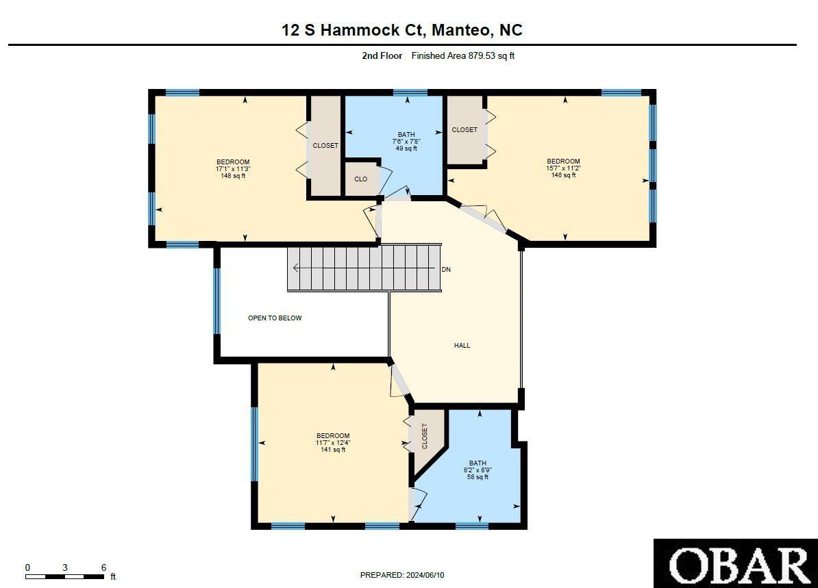 12 Hammock Court, Manteo, NC 27954, 4 Bedrooms Bedrooms, ,3 BathroomsBathrooms,Residential,For sale,Hammock Court,126003