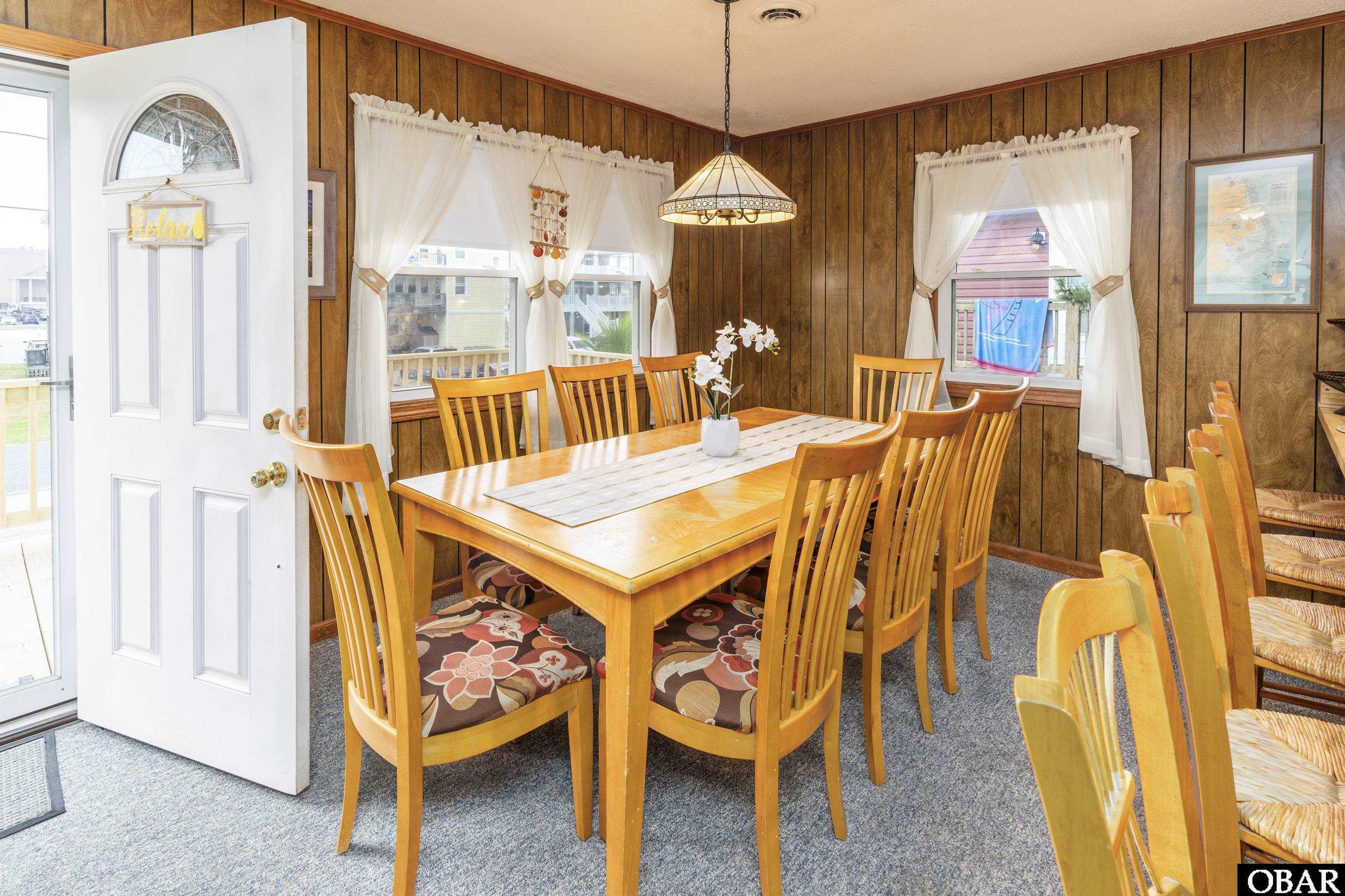 Dining space for the whole crew!
