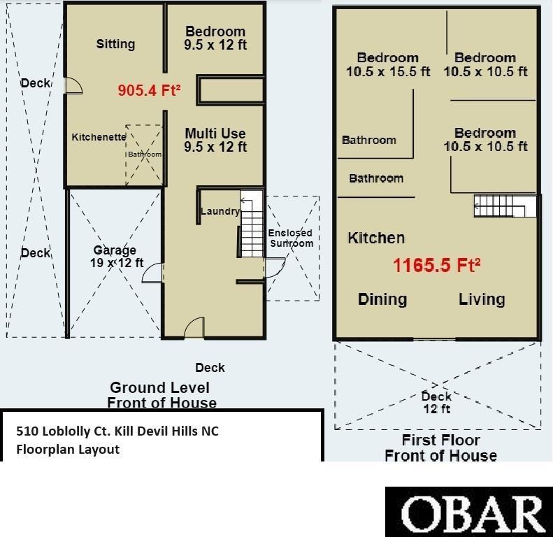 510 Loblolly Court, Kill Devil Hills, NC 27948, 4 Bedrooms Bedrooms, ,3 BathroomsBathrooms,Residential,For sale,Loblolly Court,126341