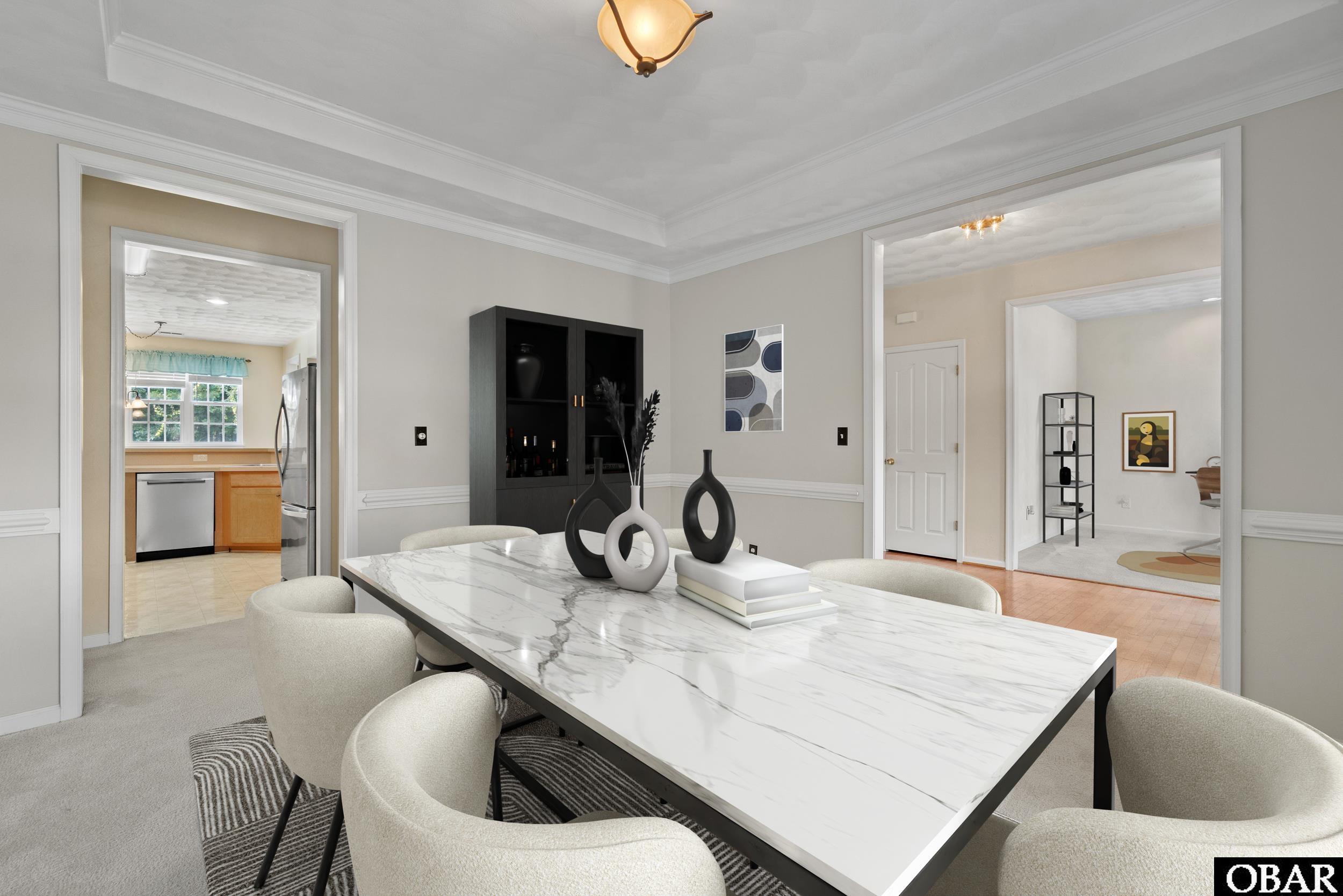 Virtually Staged Living Room