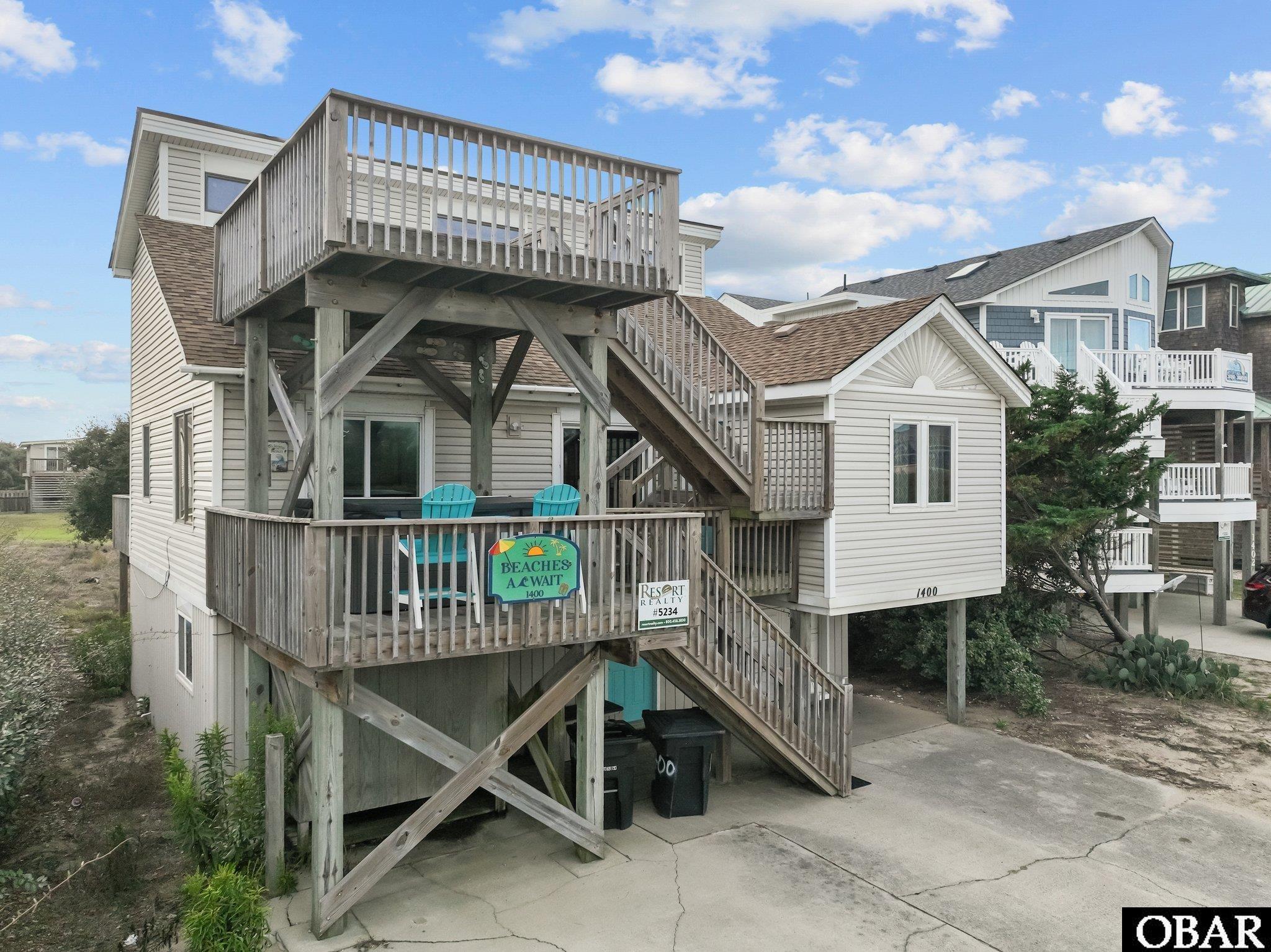 1400 Virginia Dare Trail, Kill Devil Hills, NC 27948, 4 Bedrooms Bedrooms, ,3 BathroomsBathrooms,Residential,For sale,Virginia Dare Trail,127045