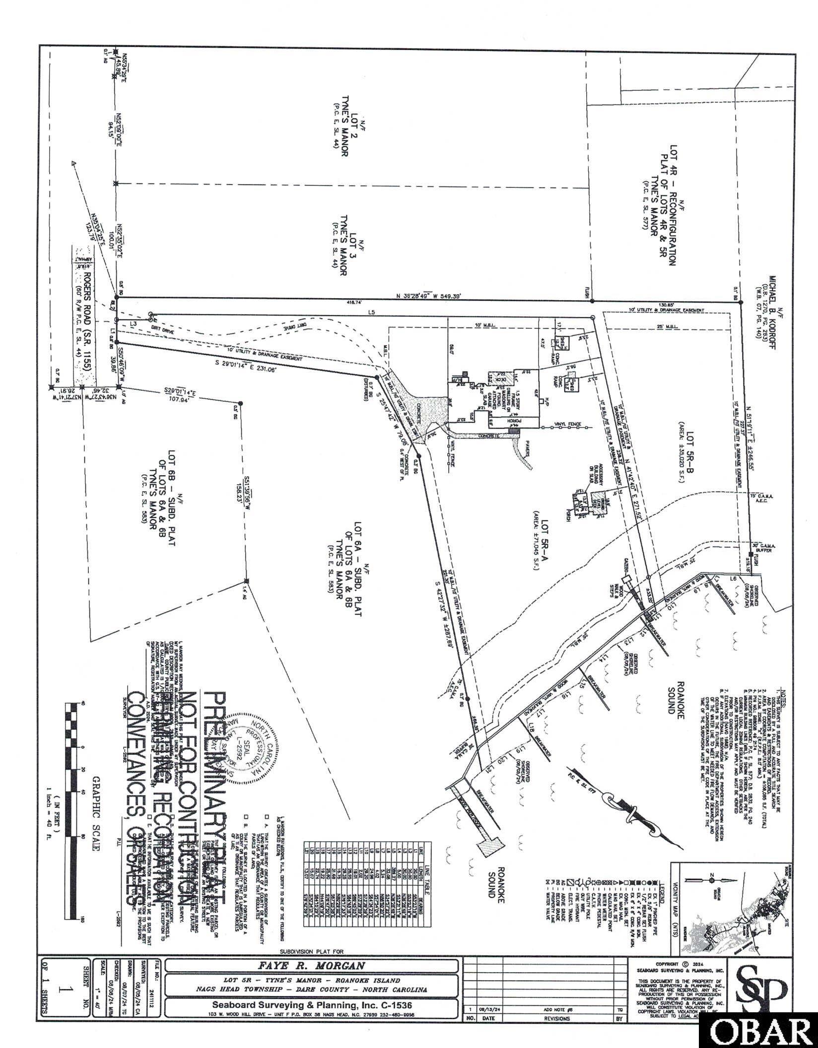 175 -5RB Rogers Road, Manteo, NC 27954, ,Lots/land,For sale,Rogers Road,127180