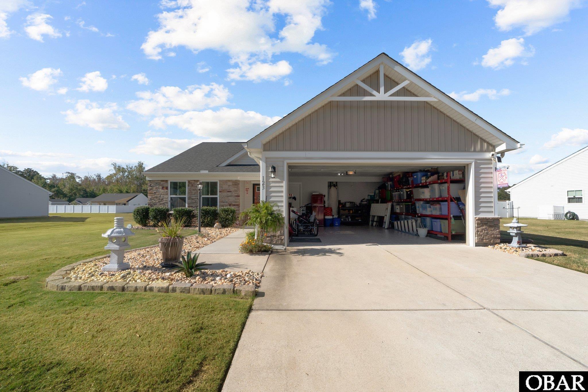 with custom epoxy floor