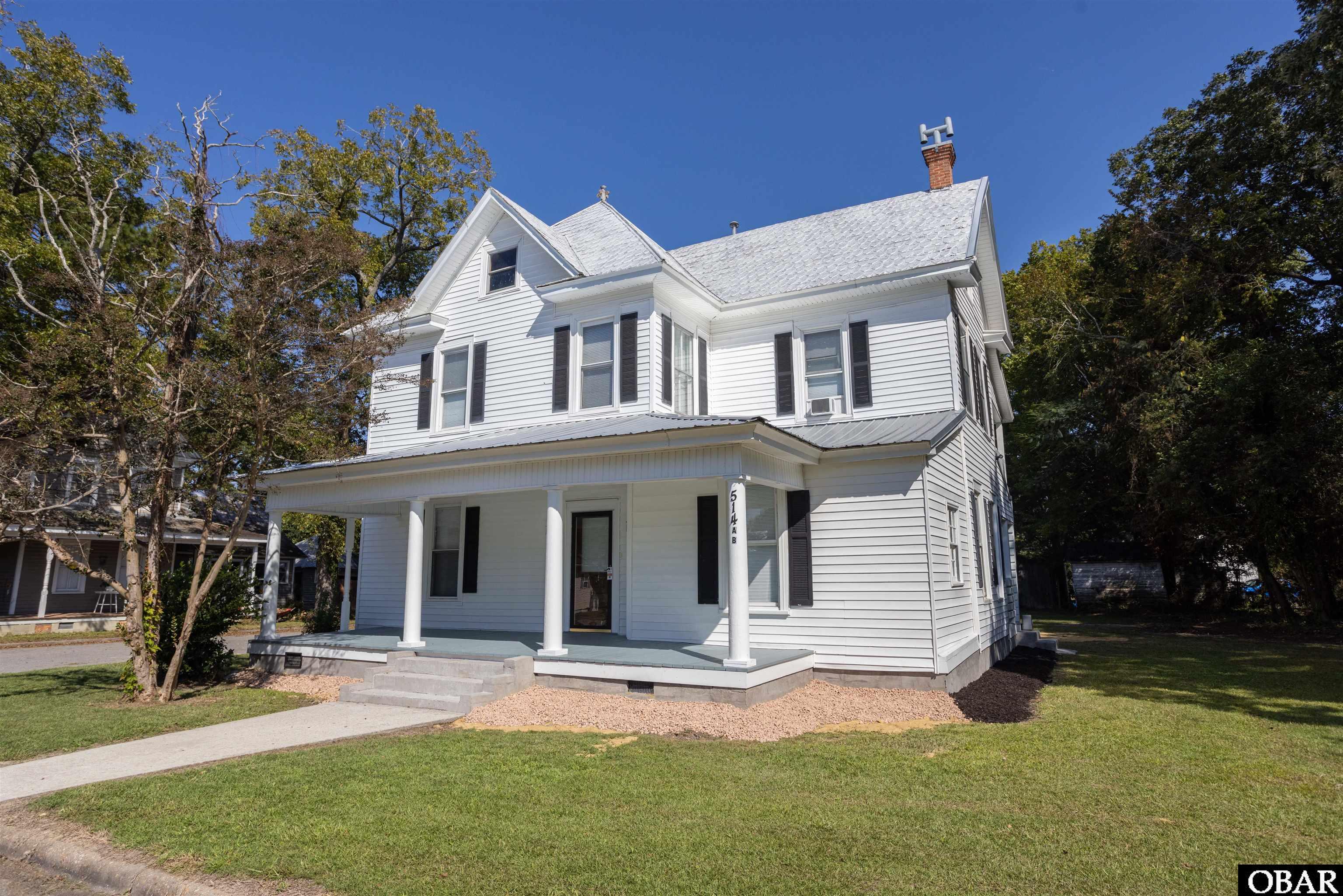 514 Pennsylvania Ave, Hertford, NC 27944, 5 Bedrooms Bedrooms, ,2 BathroomsBathrooms,Residential,For sale,Pennsylvania Ave,127331