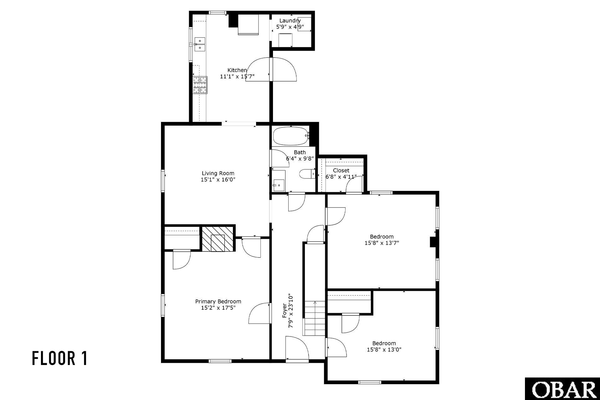 514 Pennsylvania Ave, Hertford, NC 27944, 5 Bedrooms Bedrooms, ,2 BathroomsBathrooms,Residential,For sale,Pennsylvania Ave,127331