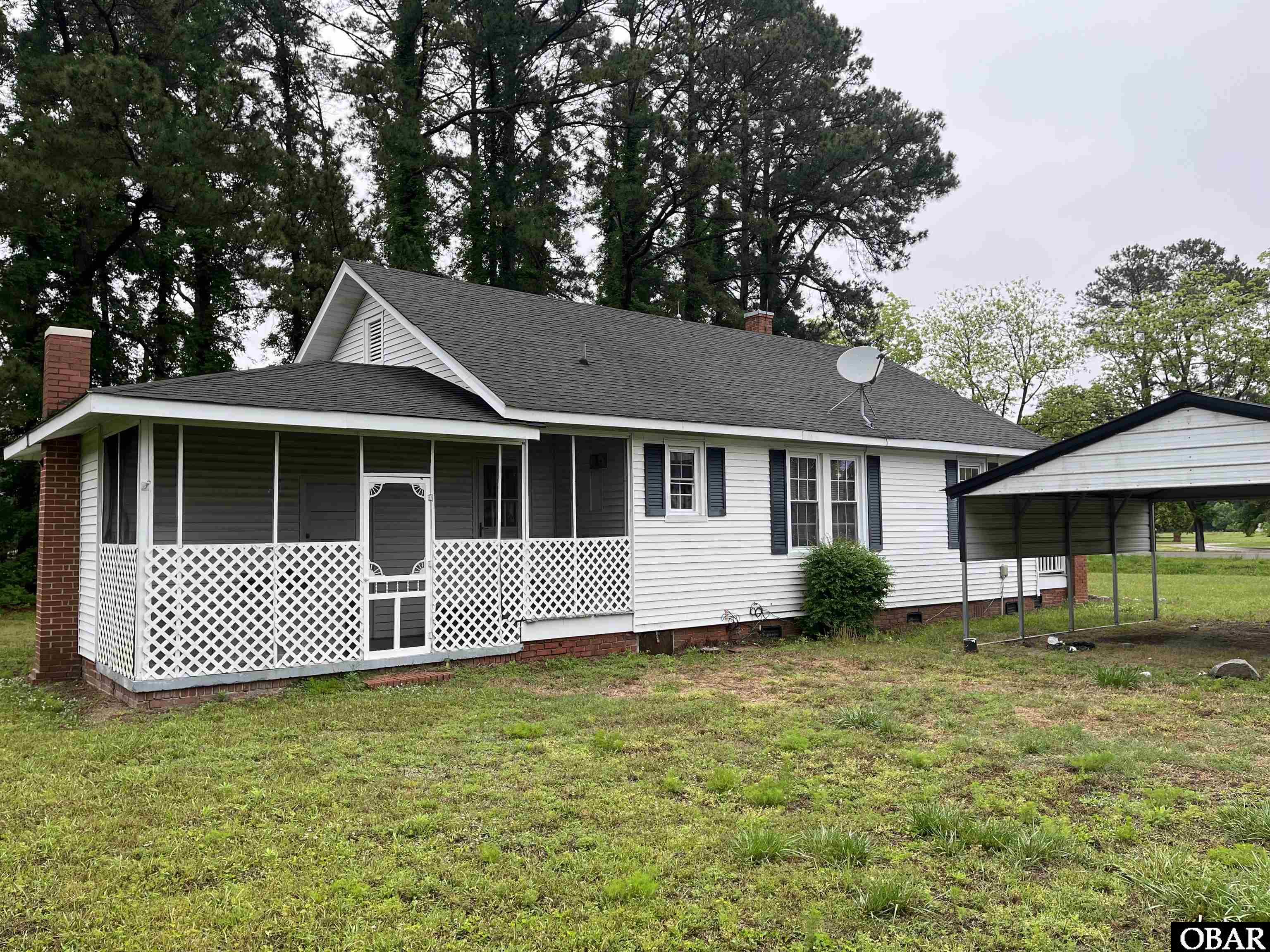 1107 NC Hwy 32 South, Hobbsville, NC 27946, 2 Bedrooms Bedrooms, ,1 BathroomBathrooms,Residential,For sale,NC Hwy 32 South,127378