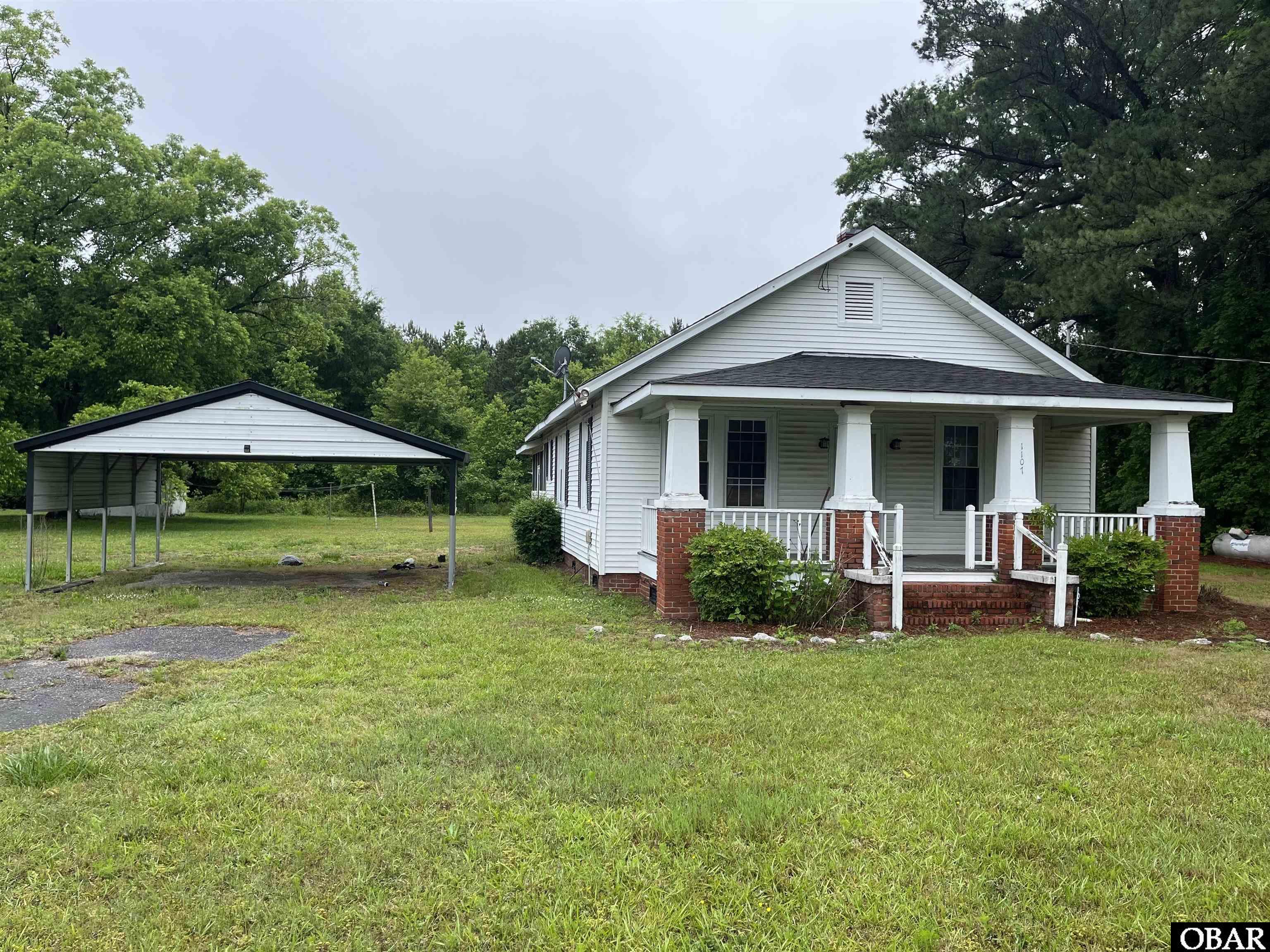 1107 NC Hwy 32 South, Hobbsville, NC 27946, 2 Bedrooms Bedrooms, ,1 BathroomBathrooms,Residential,For sale,NC Hwy 32 South,127378