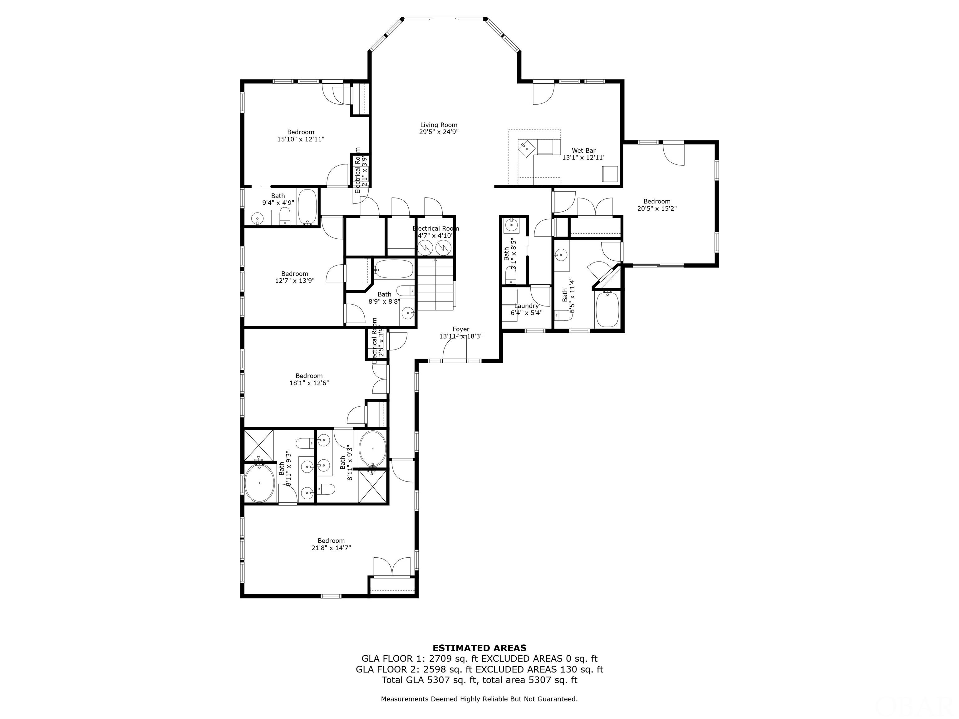 202 Ocean Boulevard, Southern Shores, NC 27949, 7 Bedrooms Bedrooms, ,7 BathroomsBathrooms,Residential,For sale,Ocean Boulevard,127494