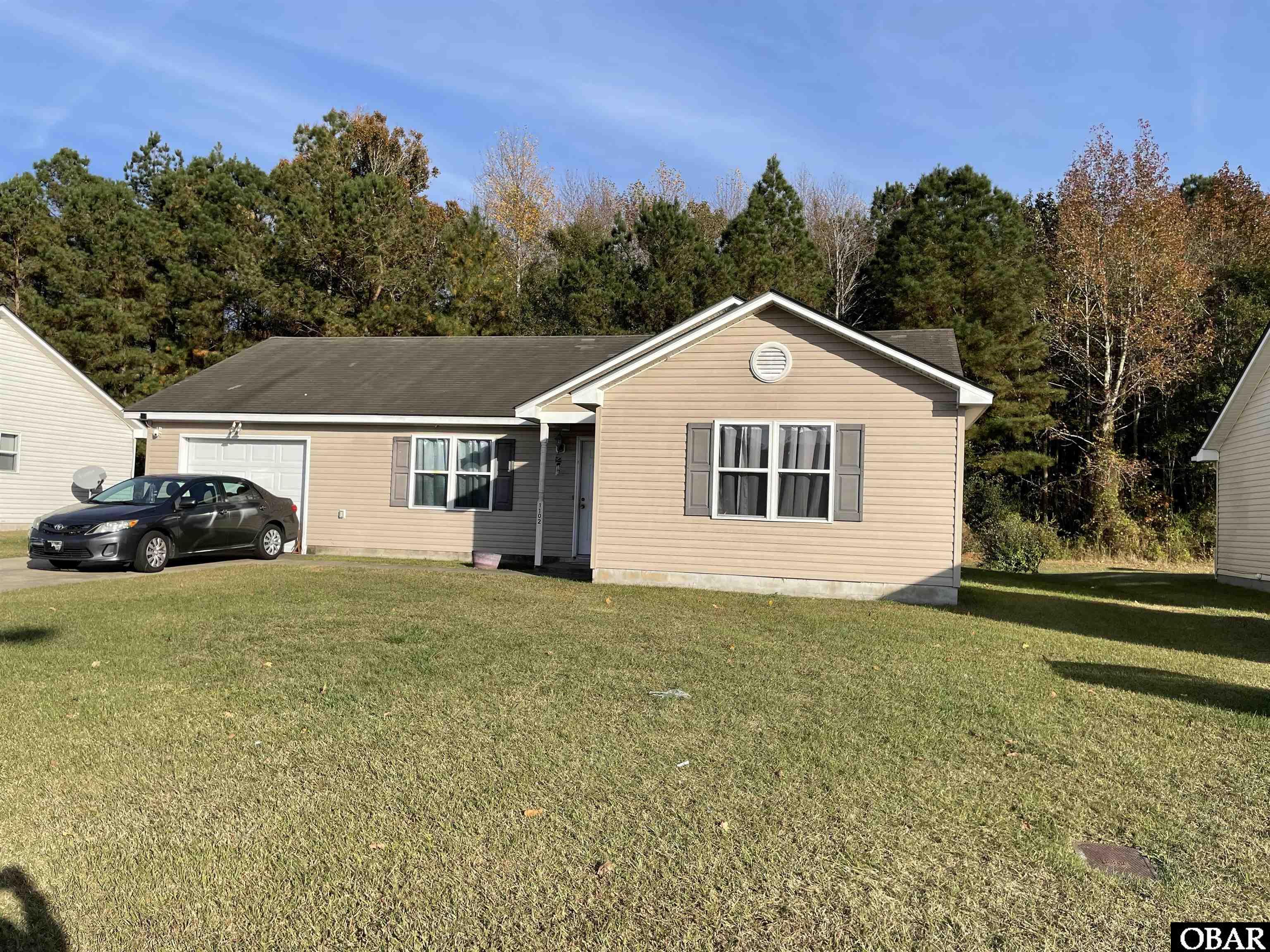1102 Jessica Street, Elizabeth City, NC 27909, 3 Bedrooms Bedrooms, ,2 BathroomsBathrooms,Residential,For sale,Jessica Street,127535