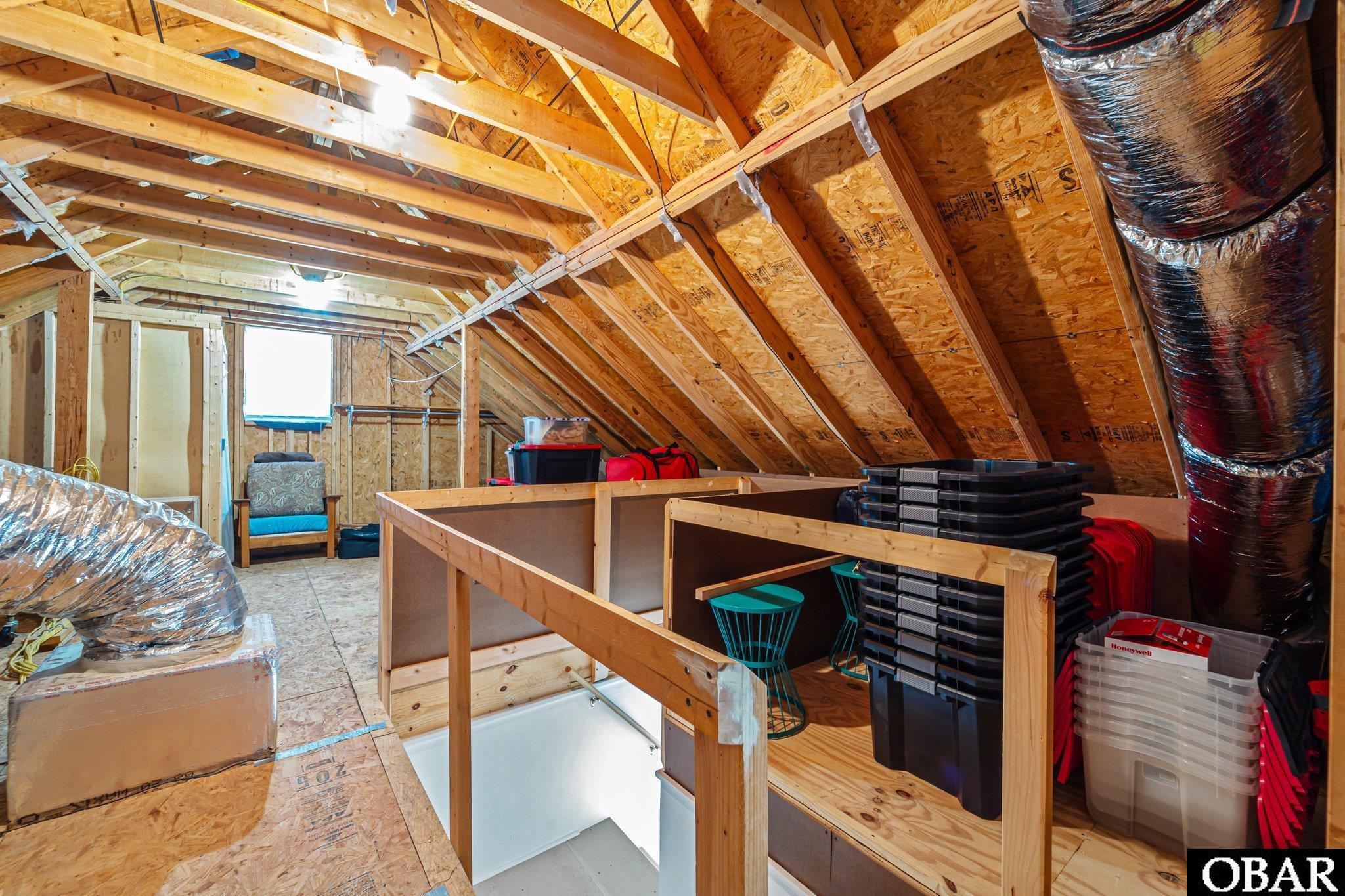 Real Stairs to Attic