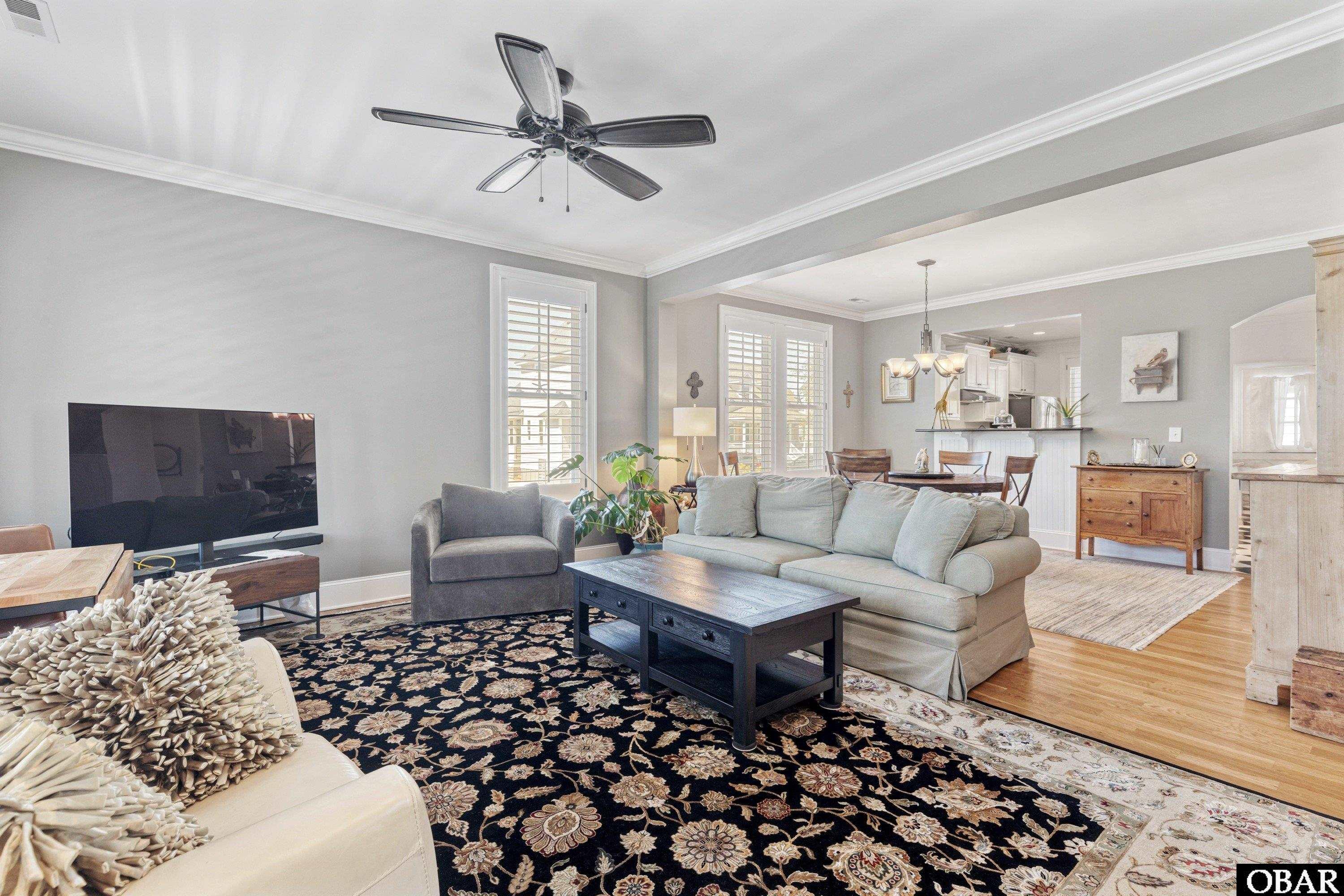 with 10' ceilings