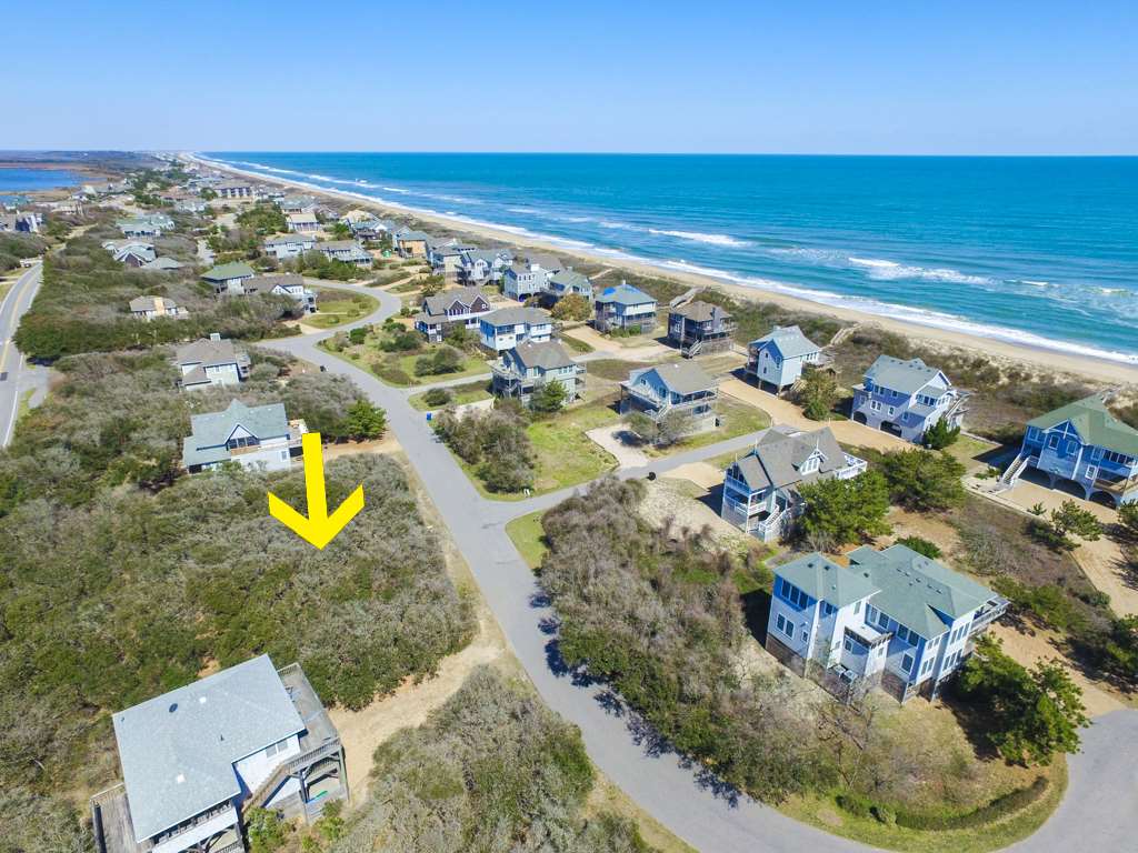 Imagine your dream home on this ideal lot located in Sanderling. Home should have both ocean and sound views and will be steps from the ocean access to Duck's least crowded beach. Sanderling offers a sound front pool, boat ramp, crabbing docks, tennis courts, nature paths and views in every direction. Easy walk to the Sanderling Inn and 3 restaurants. Check out the quiet beach....you will love it!