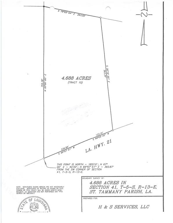 HIGHWAY 21 Highway, Bush, LA 70431