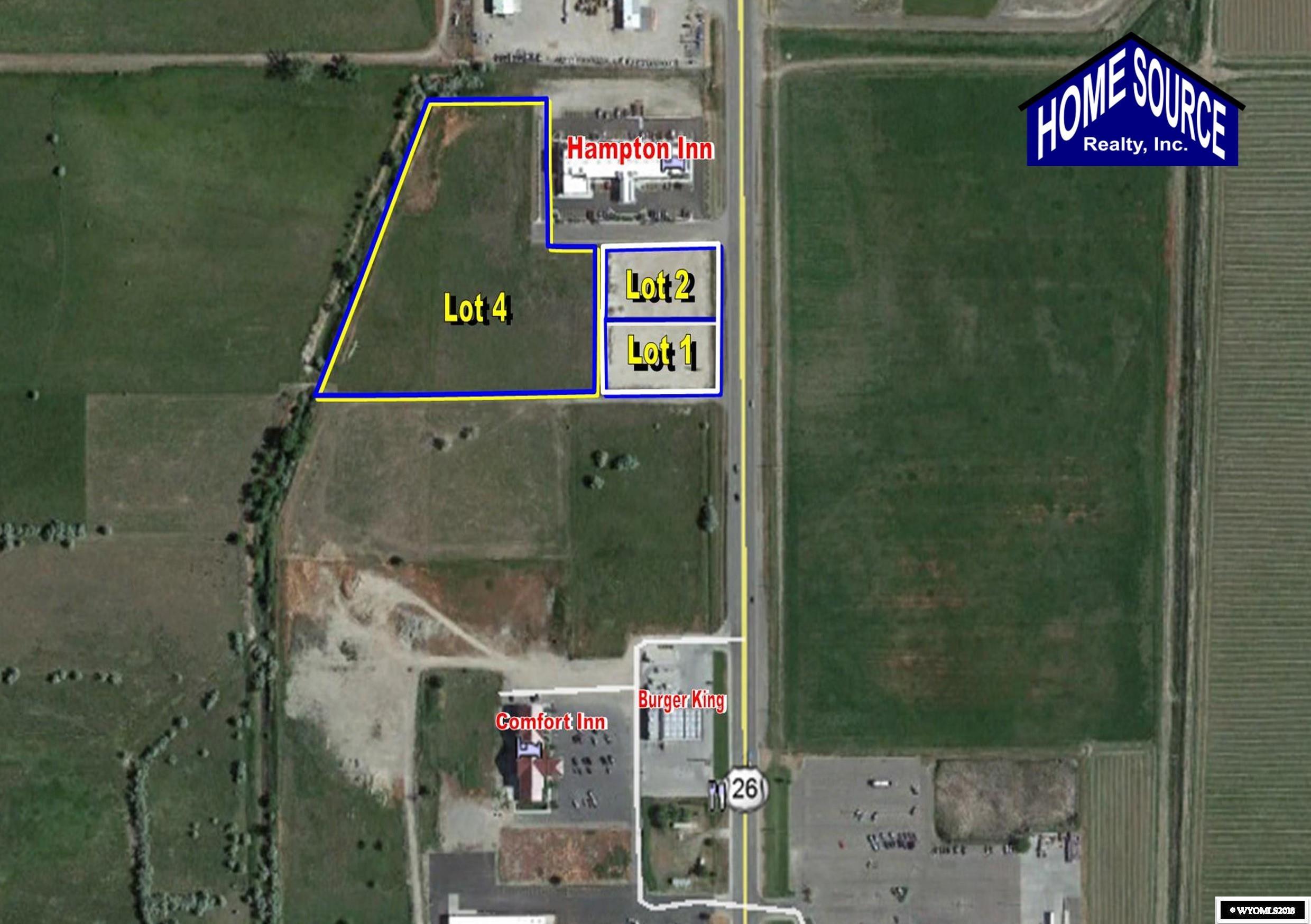 Prime Commercial Land!  Lots 1, 2, and 4 of the Highway 789 Subdivision are located just south of the Hampton Inn.  These lots are available for purchase individually, or as a package.  Lots 1 and 2 are each over an acre and feature Highway 789 frontage.  Lot 4 is 7.75 acres and is just off of the highway frontage.  City water and sewer is available for all three lots.