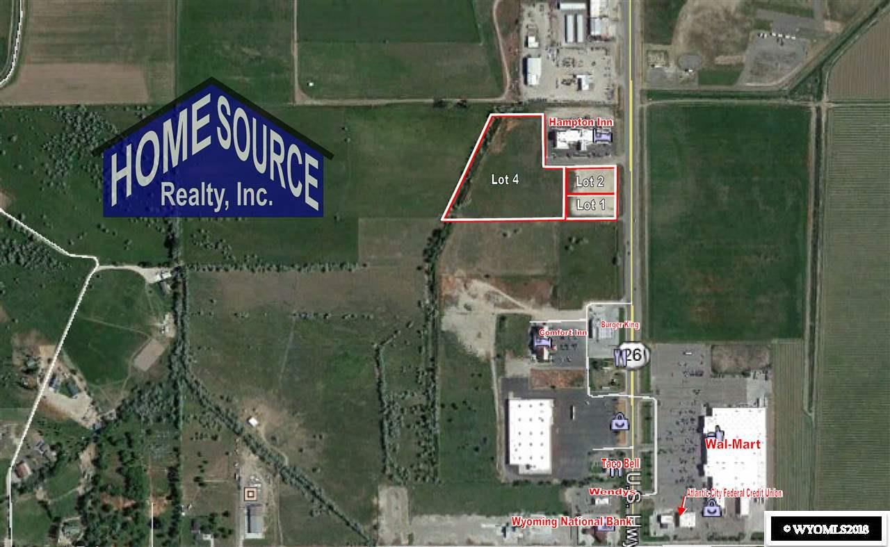 Prime Commercial Land!  Lots 1, 2, and 4 of the Highway 789 Subdivision are located just south of the Hampton Inn.  These lots are available for purchase individually, or as a package.  Lots 1 and 2 are each over an acre and feature Highway 789 frontage.  Lot 4 is 7.75 acres and is just off of the highway frontage.  City water and sewer is available for all three lots.