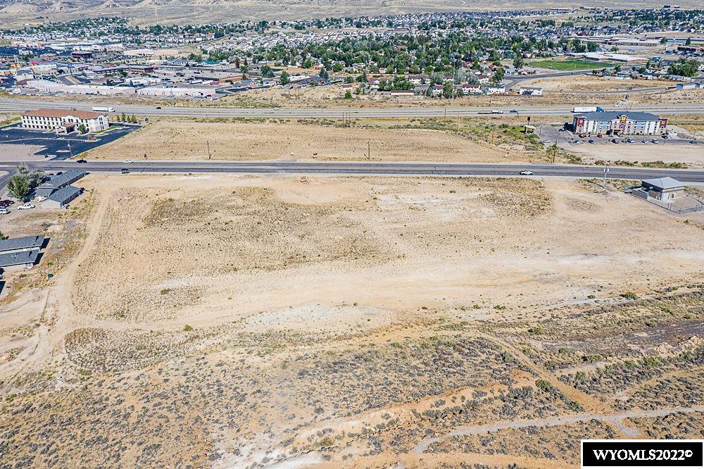 SHOVEL READY, HIGH VISIBILITY, commercial land located near Walmart. Property sits adjacent to Interstate 80 on GatewayBlvd, Rock Springs next area of commercial development.
