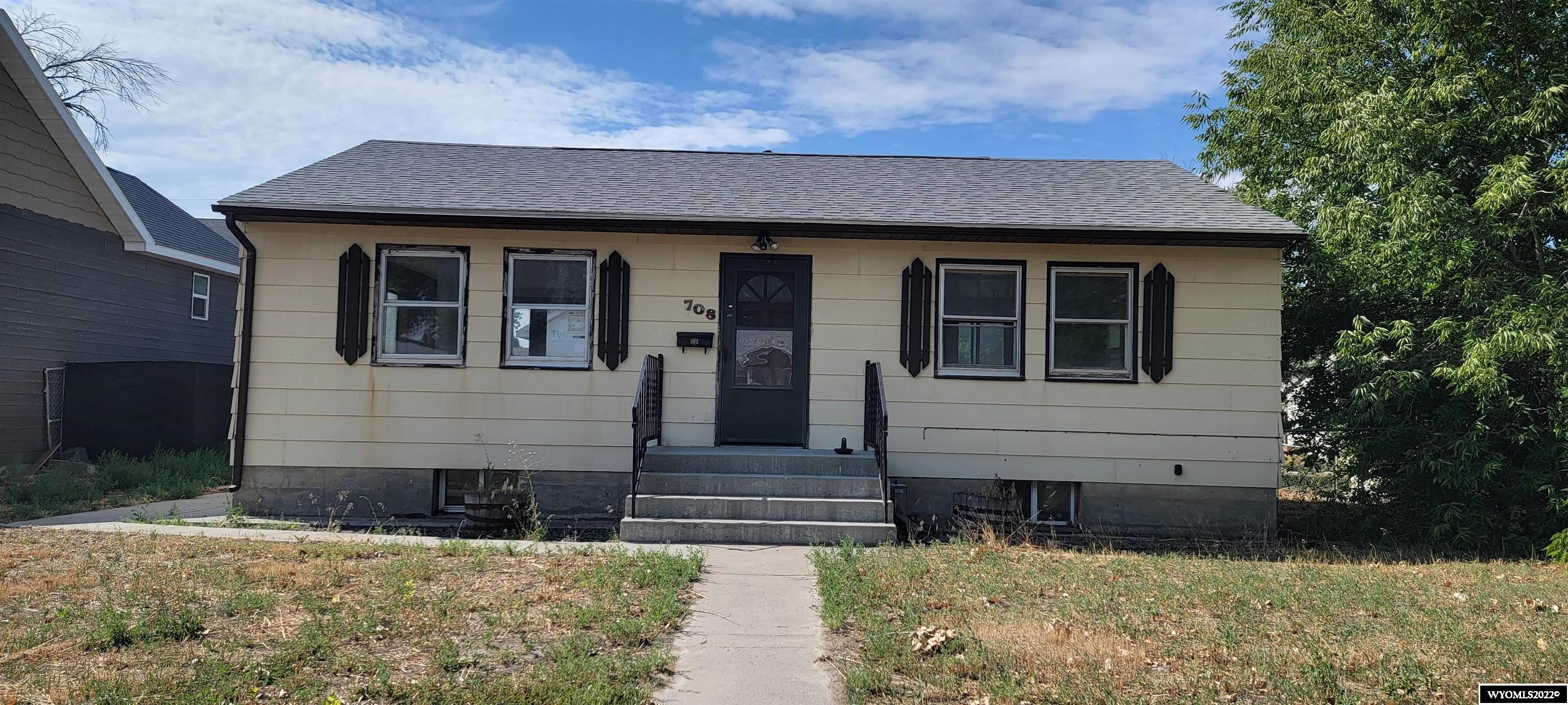 Looking for a house to FLIP!!!  Stop right now, this is what you have been waiting for.  The house is completely gutted and ready for a contractor.  There is a brand new 3-car garage with a 728 sq. ft. loft.  Newer Architectural Roof!