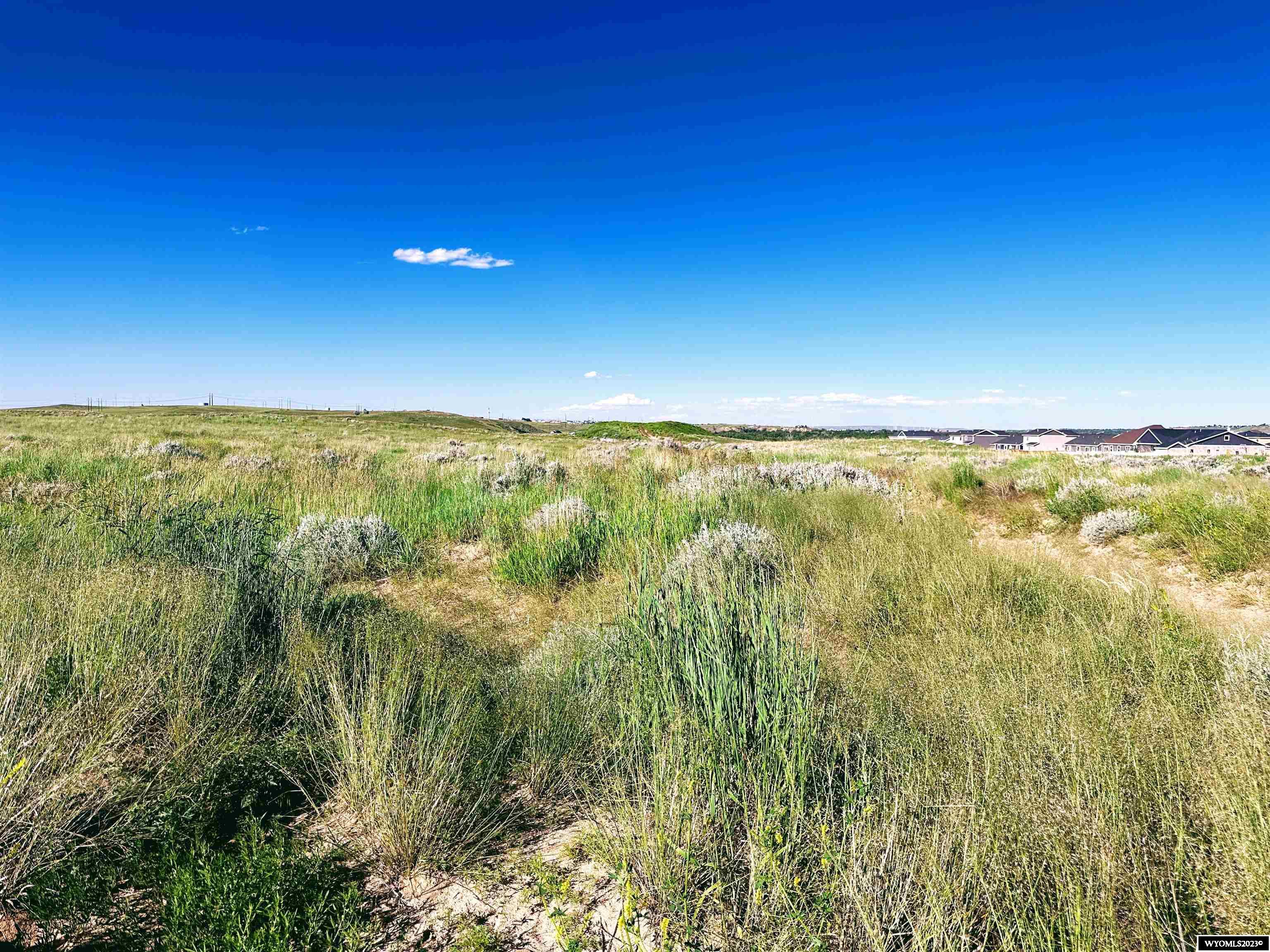 Don't miss out on this excellent opportunity! Approximately 80 acres of residential development land located within Casper city limits and adjacent to an established neighborhood!