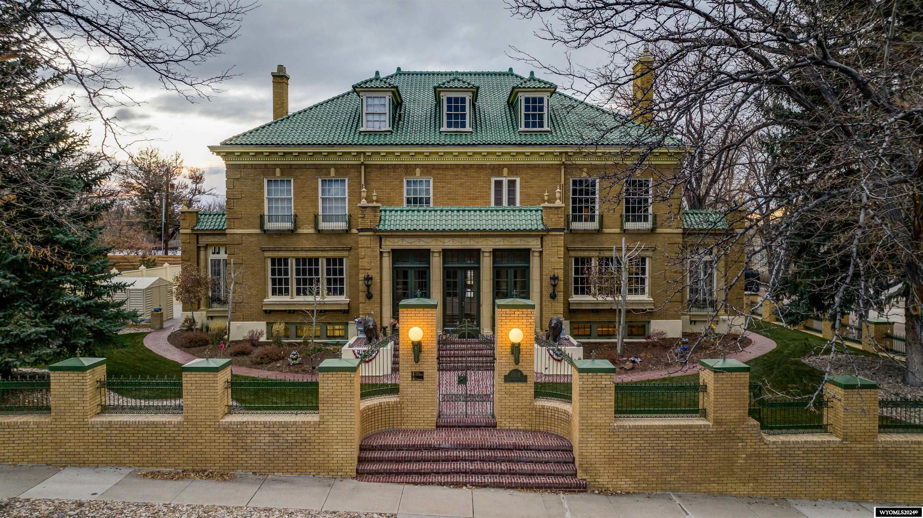 Here is your chance to own a piece of Casper’s history! The Welker F. Henning Mansion has endless historical features to coincide with modern upgrades for the perfect balance.  Custom patios on each side of the home, a magnificent master suite, the original bar, a guest house, heated garage with workspace and more! The attention to detail throughout every inch of this estate has been restored. To truly appreciate and feel how luxuriously preserved this home is call Jason Lewis for your personal tour!