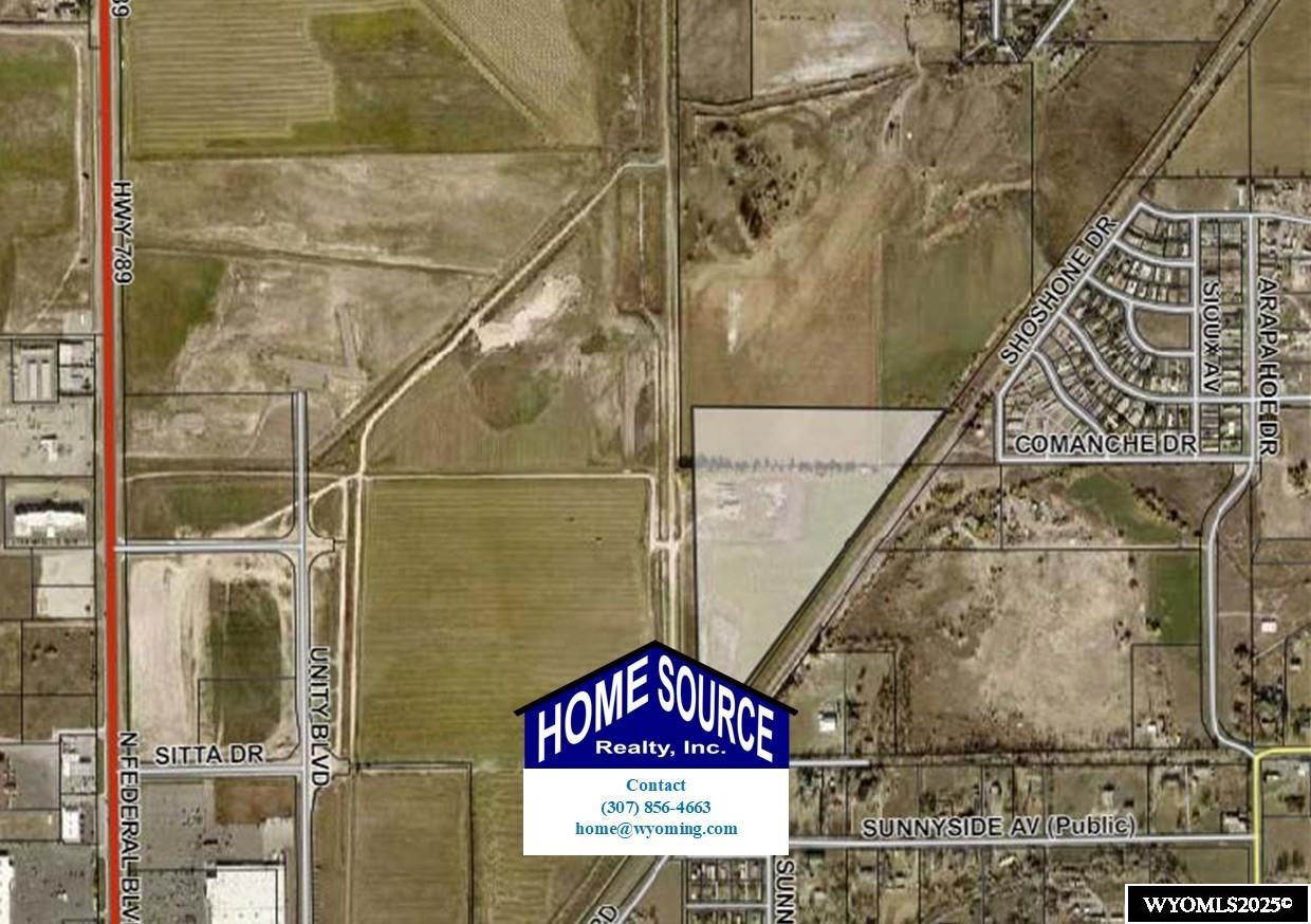 Calling Residential Developers!  Are you looking for your next big project?  Located inside the Eastern Shoshone Business Park, this 11.5 acre parcel is available for Residential development.  This premium site will be located near shopping, dining and medical options and is ready to be connected to city utilities.  Current zoning allows for a variety of Residential usage options, whether you’re looking to build single family, duplexes, or multi-family.  Purchase is contingent on survey and replat approval by City of Riverton.  Contact David Kellner at 307-851-4629 for more details.