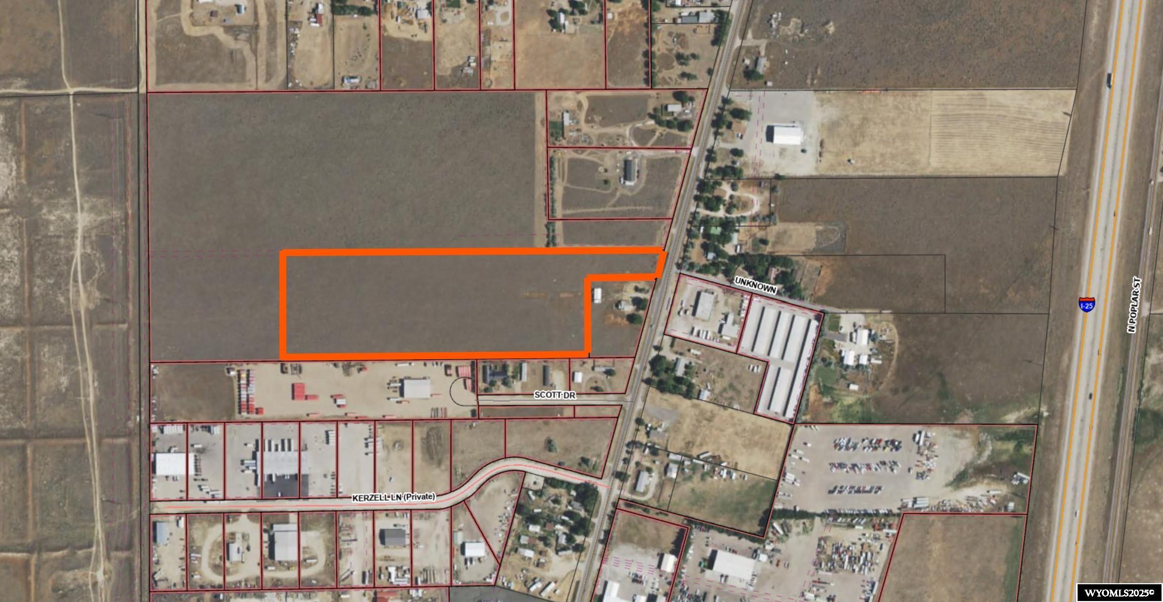 This Lot can be “Right Sized”! Discover an exceptional opportunity with this 11.99-acre parcel, ideally situated between Casper and Bar Nunn, Wyoming, along the bustling Salt Creek Highway. Zoned for light industrial use, this property offers unparalleled flexibility for your business or development vision. The owner is open to right-sizing the lot to perfectly suit your needs, ensuring you get the ideal space for your project.  This nearly flat lot is a builder’s dream, presenting a rare, level canvas that minimizes grading challenges and keeps construction costs low. With its prime condition and lack of significant grade issues, you can start your build with confidence and efficiency.  Location is everything, and this parcel delivers. Enjoy excellent access to Interstate 25, connecting you seamlessly to the region, and proximity to Natrona County International Airport, just minutes away, for added convenience. Centrally positioned in Wyoming, this site offers strategic advantages for logistics, manufacturing, or any light industrial venture looking to thrive in the heart of the state.  Don’t miss your chance to secure this versatile, well-located property. Contact us today to explore how this parcel can be tailored to your vision!